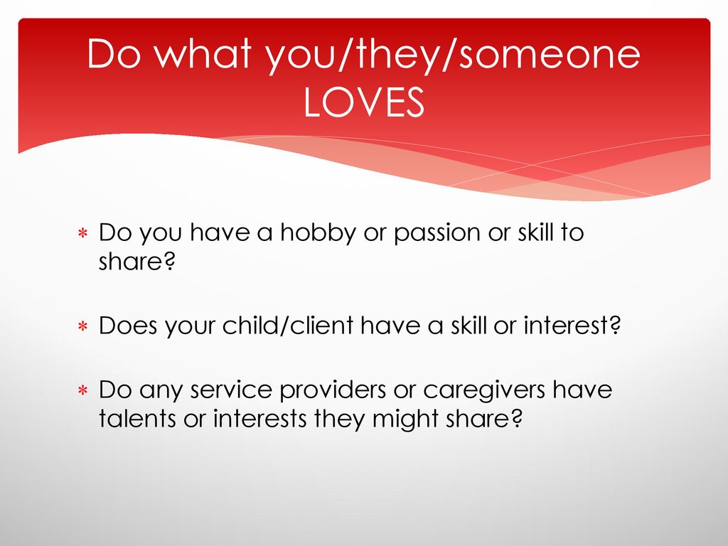 hobby presentation ideas