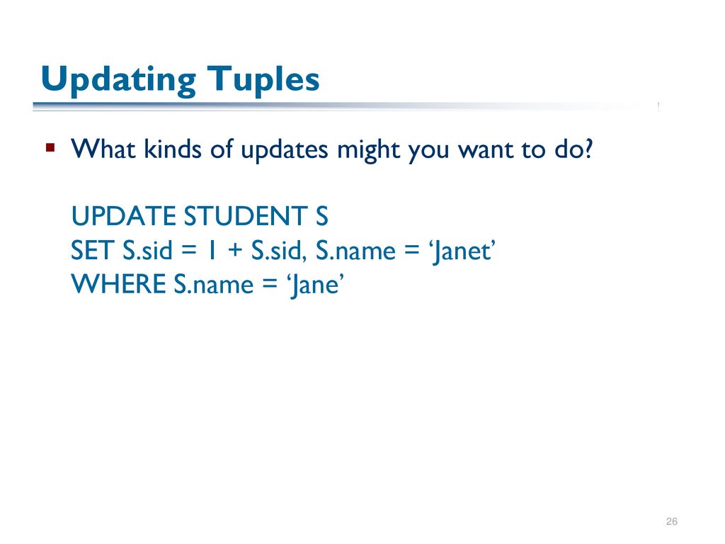 The Structured Query Language - ppt download