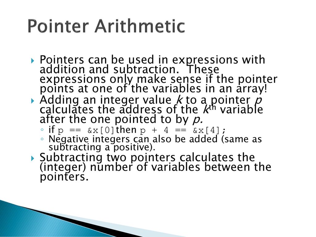 Introduction to Pointers - ppt download