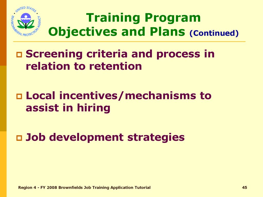 BROWNFIELDS Job Training ppt download