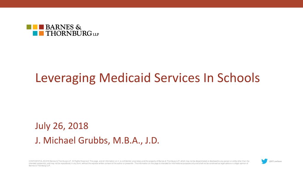 Leveraging Medicaid Services In Schools - Ppt Download