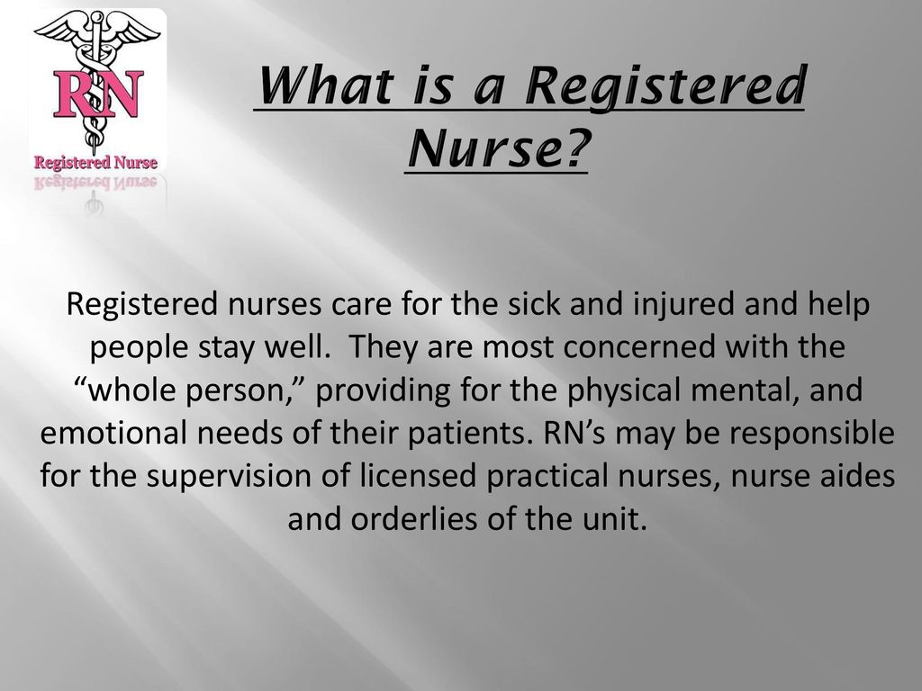 Registered Nurse Is this CAREER for you? - ppt download