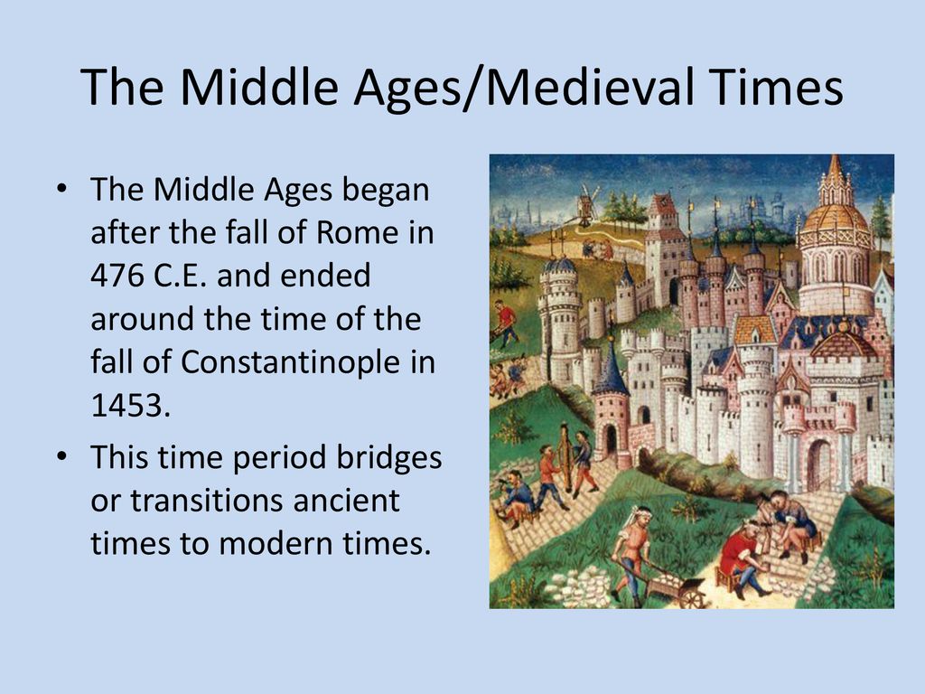 The Ages Medieval Times Western Europe - ppt download