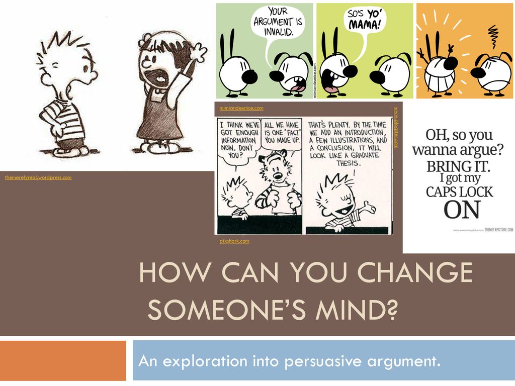 How Can You Change Someone’s Mind? - Ppt Download