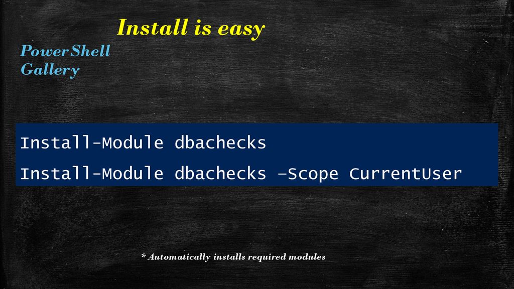 Reliable repeatable configurable automated validation with ppt