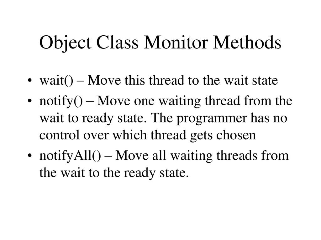 Definitions concurrent program program that executes multiple