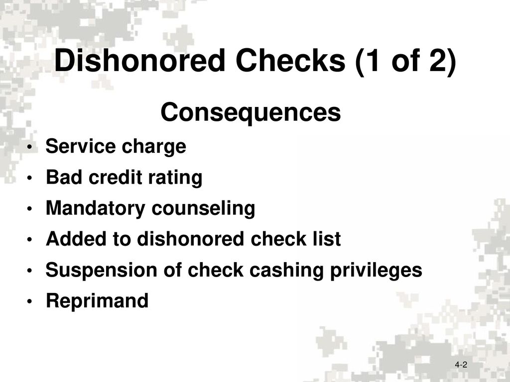Managing a Checking Account ppt download