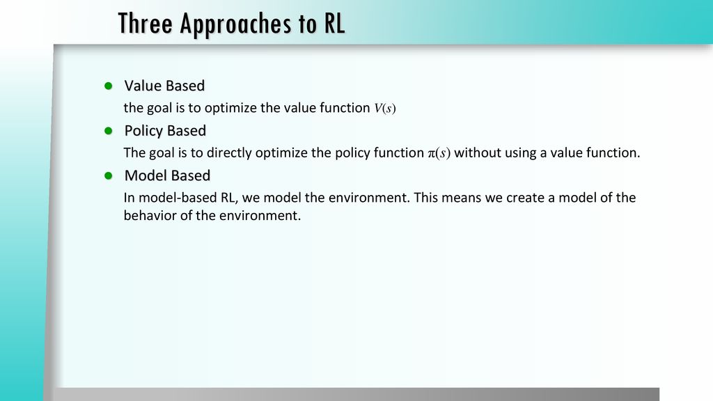 Reinforcement learning ppt download