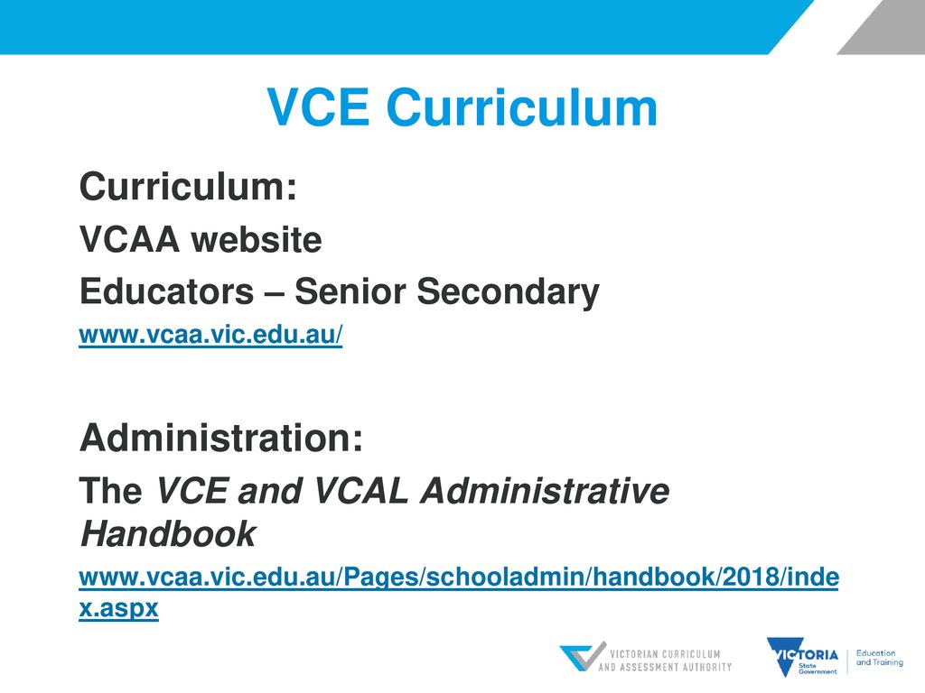 VCE School Leaders Briefing ppt download