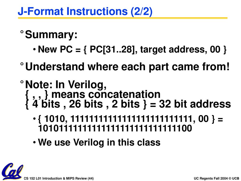 John Lazzaro ( CS152 – Computer Architecture and Engineering Lecture 1 ...