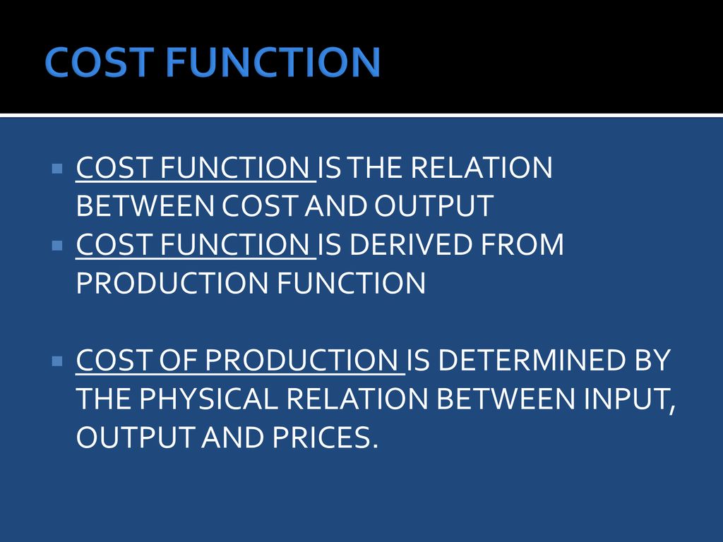 COST CONCEPTS J P Bharathi Ppt Download cost-concepts-j-p-bharathi-ppt-download