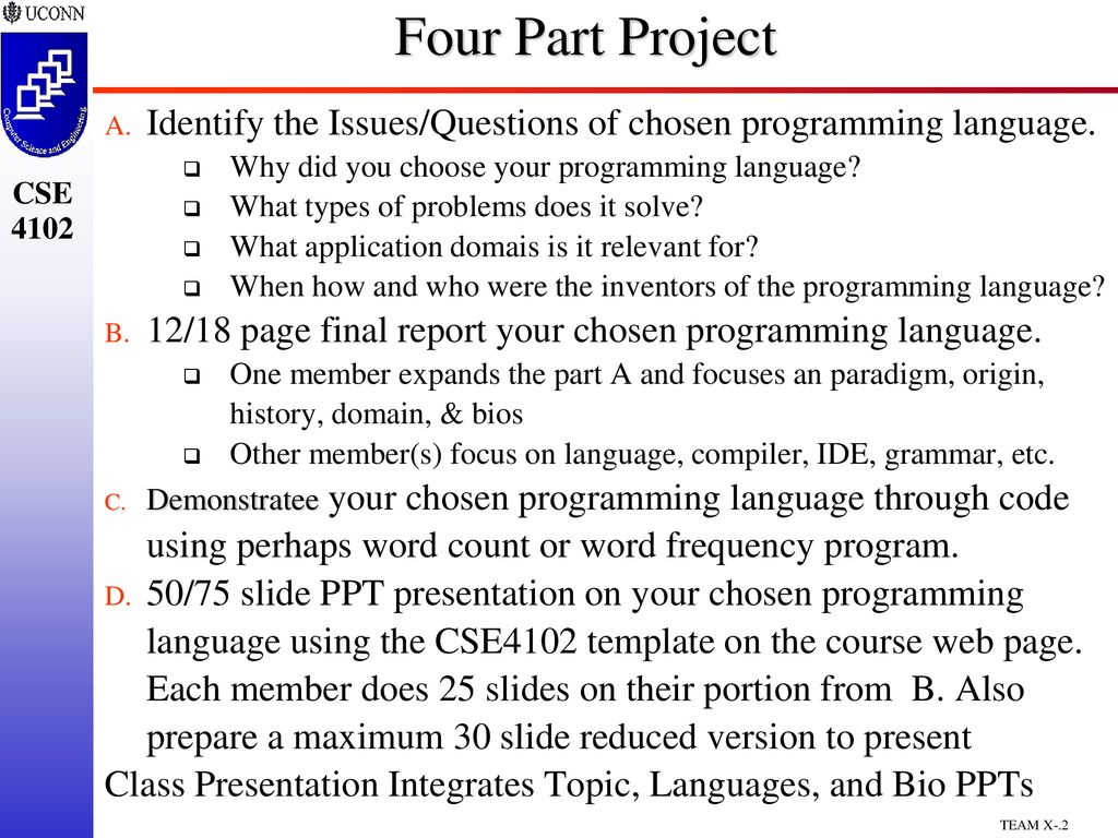 CSE4102 Team Project Prof. Steven A. Demurjian - ppt download
