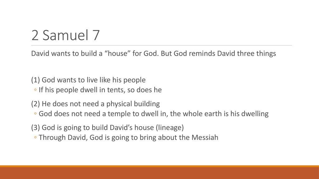 2 Samuel David And the Kingdom. ppt download