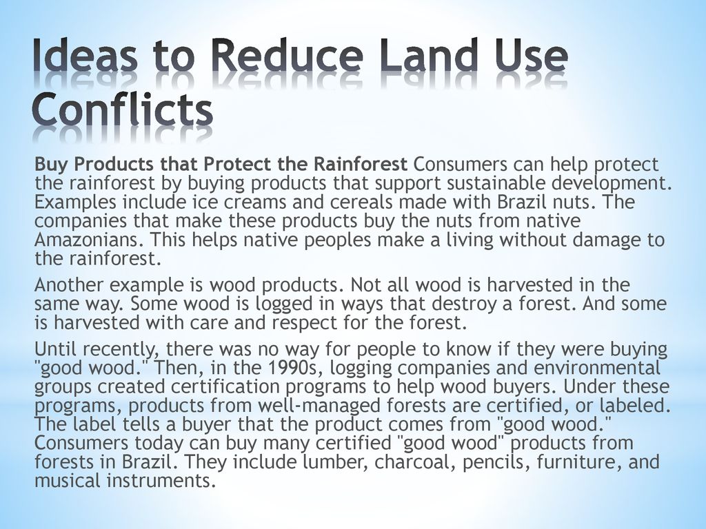 Land Use In The Amazon Rainforest Ppt Download