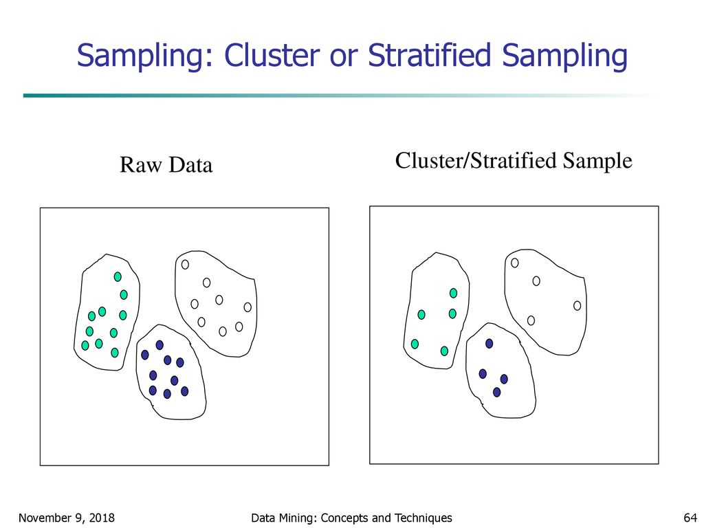 Sampling: Cluster or Stratified Sampling
