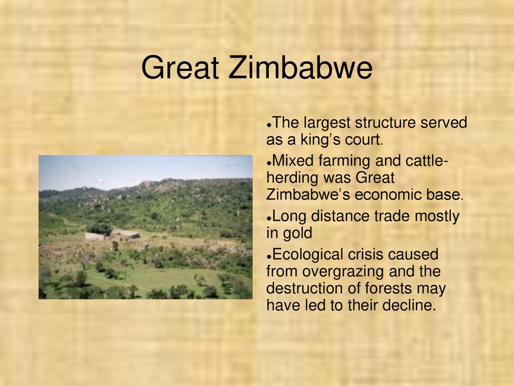 decline of great zimbabwe