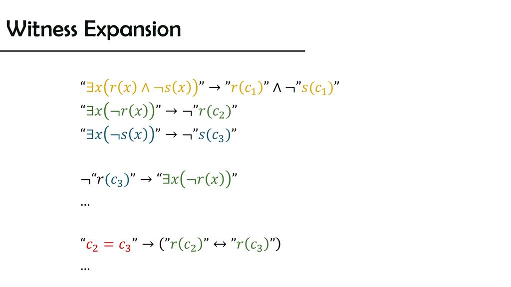 Lecture 3 First Order Logic Ppt Download