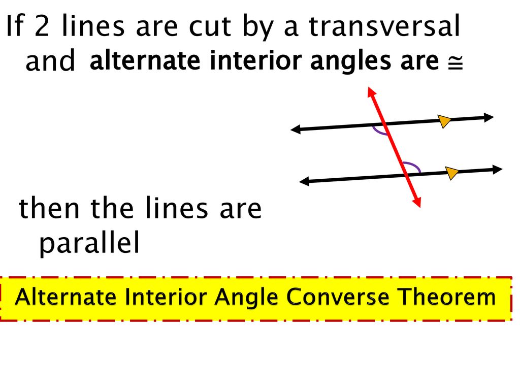Parallel And Perpendicular Lines Ppt Download