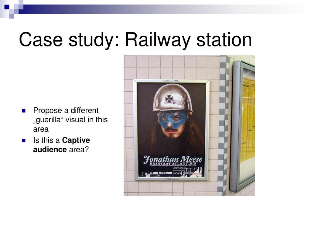 Case study: Railway station