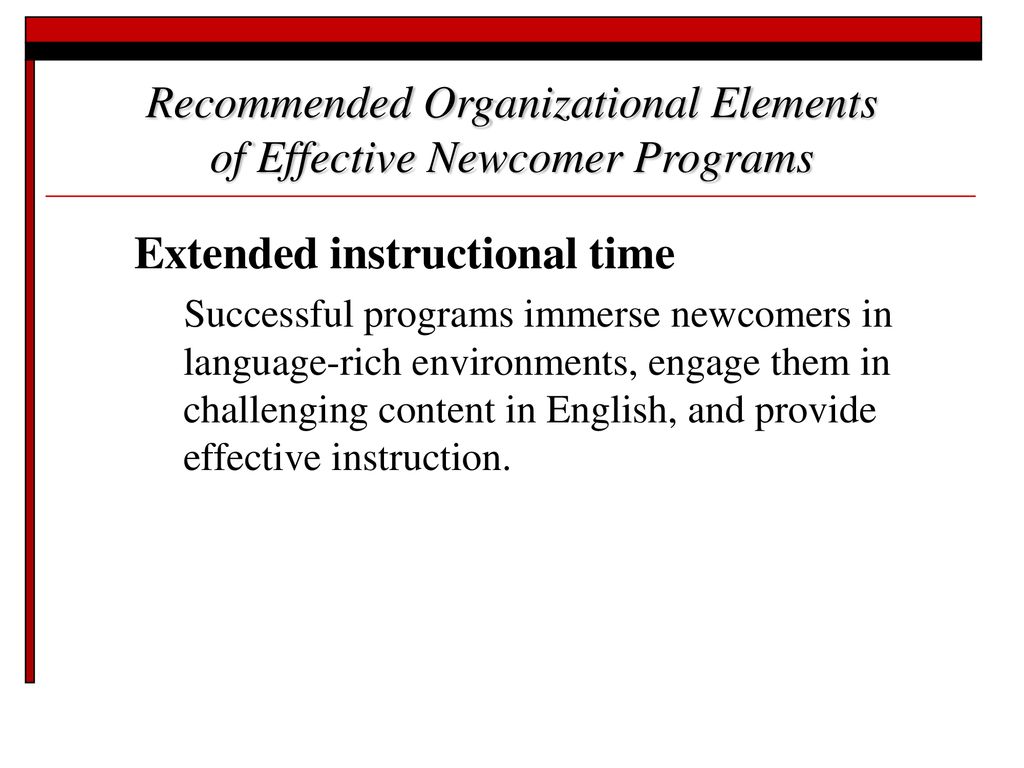 Serving Adolescent Newcomers - ppt download