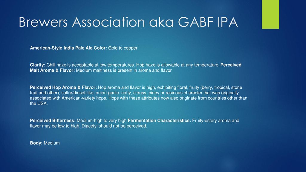 Gabf Style Guidelines 2024 India Ula Julissa