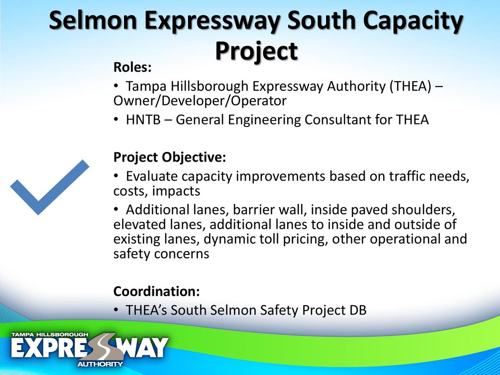 Tampa Hillsborough Expressway Authority Industry Forum 6/15/ ppt download