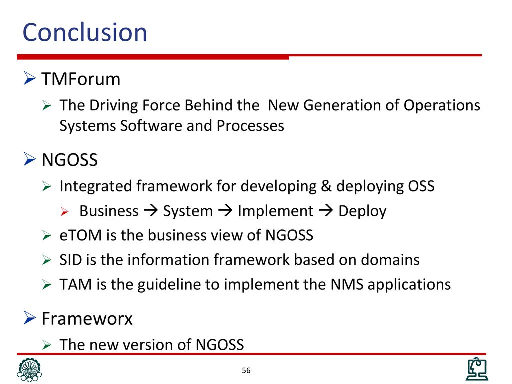 Ngoss Frameworx Network Management Spring 18 Bahador Bakhshi Ppt Download