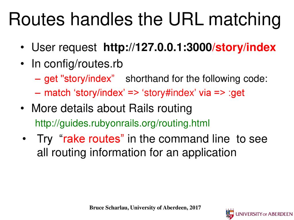 Bruce Scharlau, University of Aberdeen, ppt download