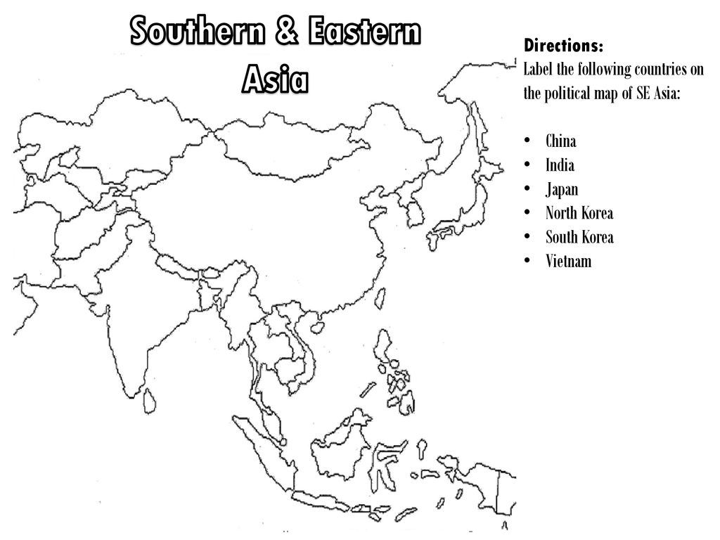 Southern Eastern Asia Ppt Download