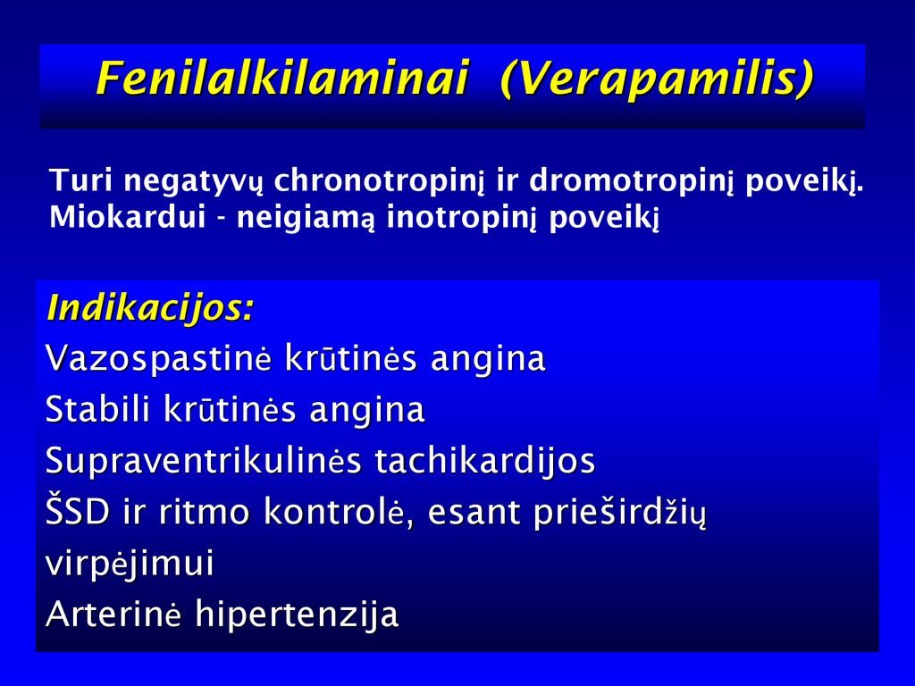 bromidiniai vaistai nuo hipertenzijos hipertenzijos nerimas