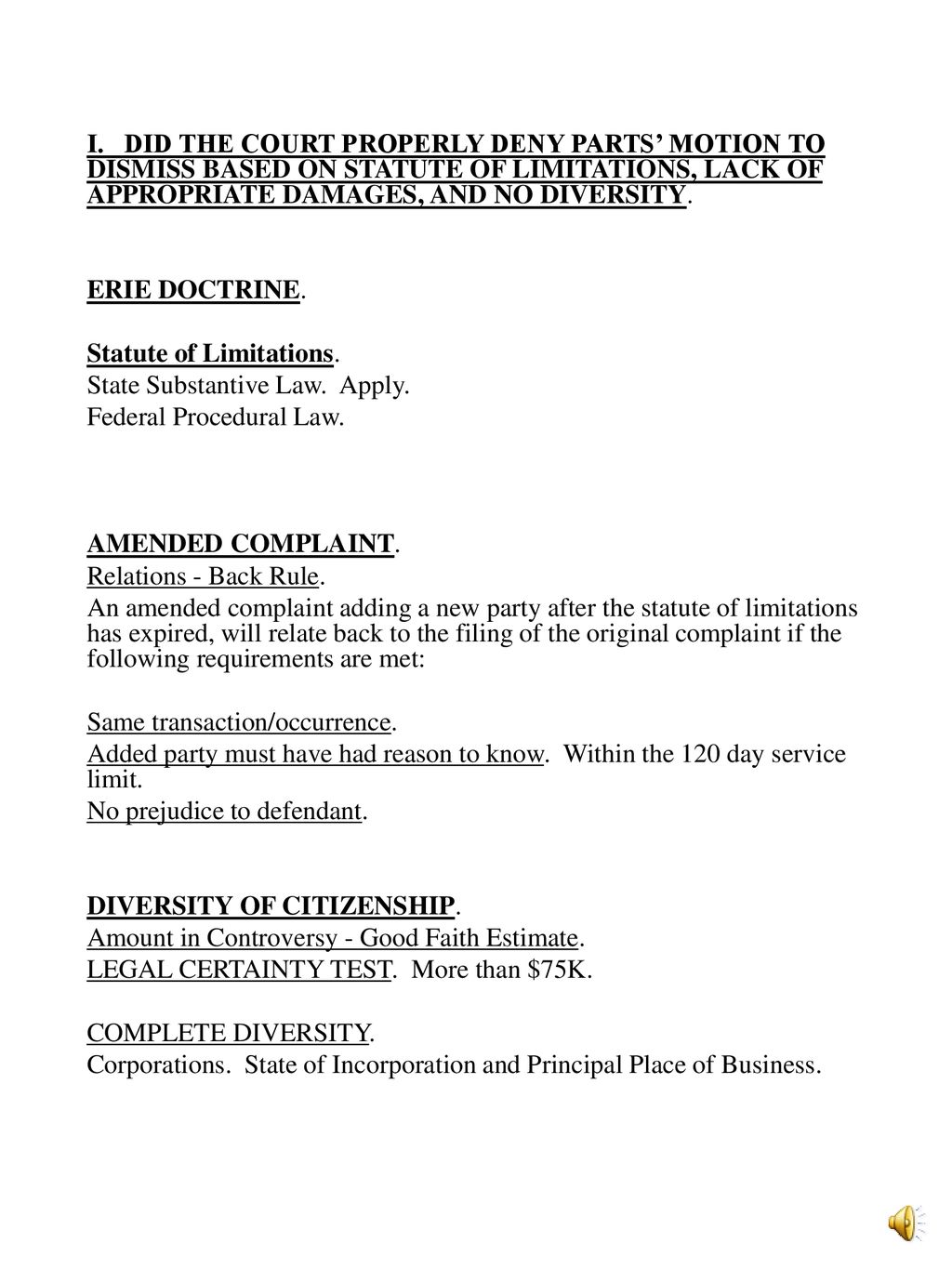 Civil procedure essay series essay question 4 model answer ppt download