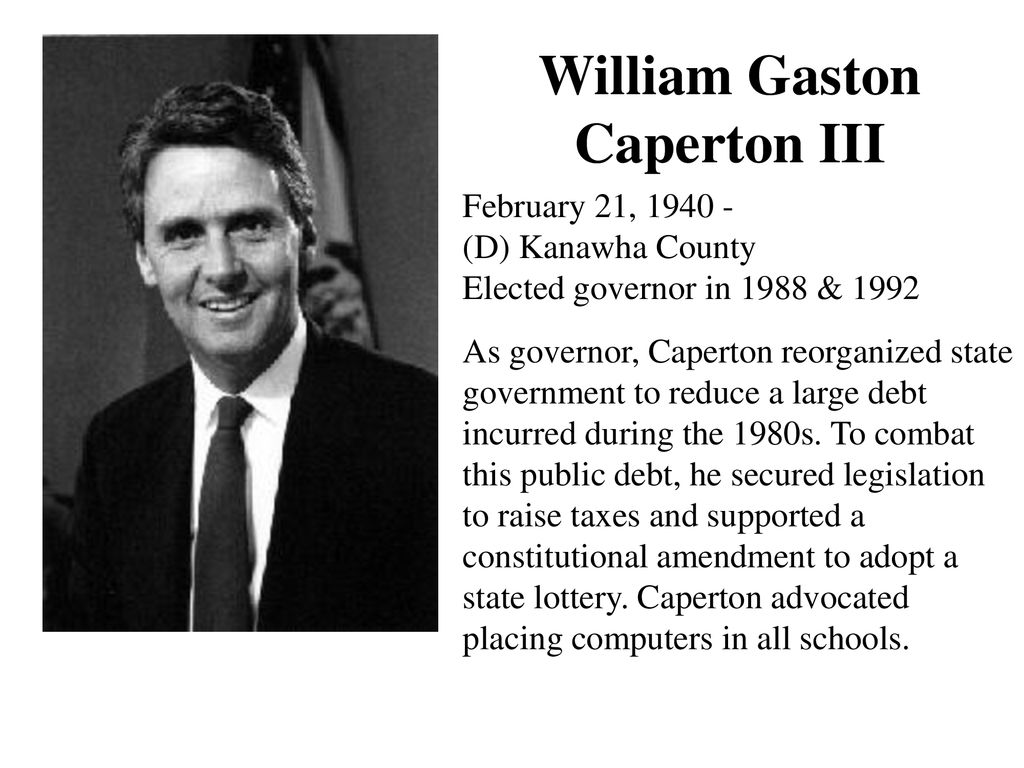 William Gaston Caperton III