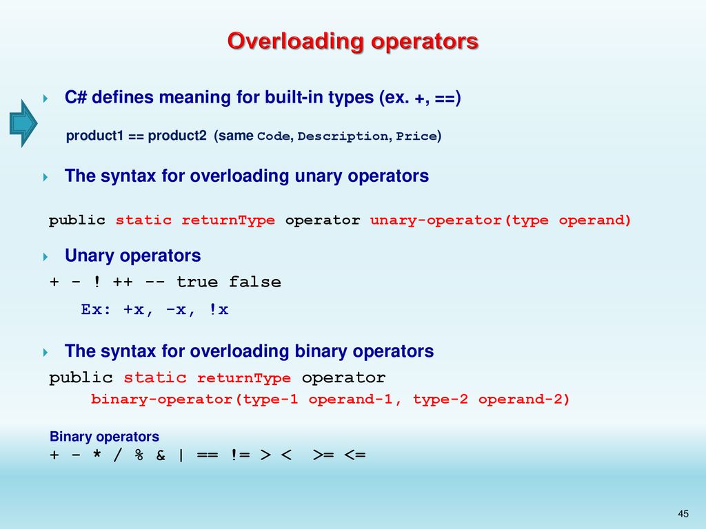 How to work with indexers, delegates, events, and operators - ppt download