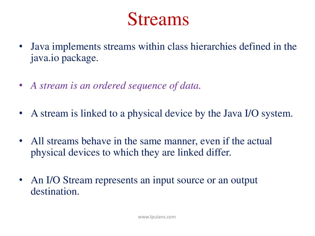 Definition & Meaning of Stream