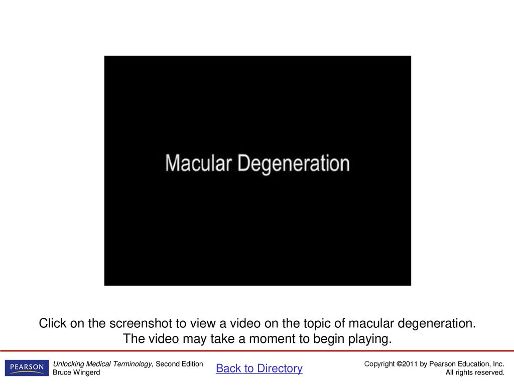 Macular Degeneration Video