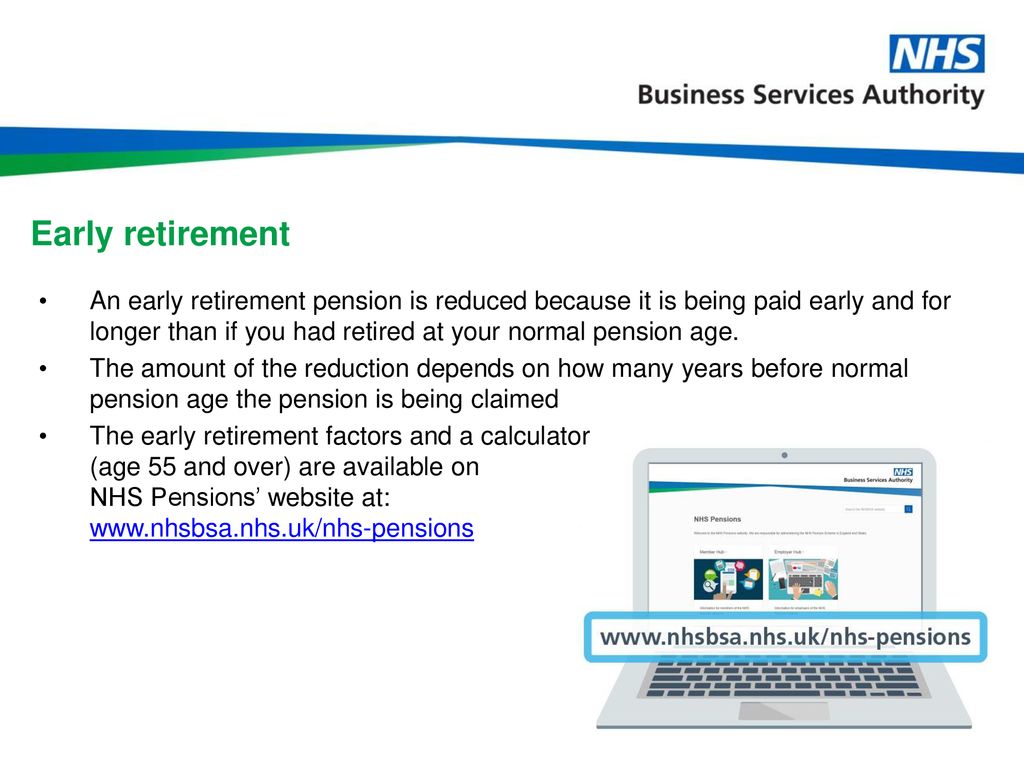 Nhs Pension Scheme Pre Retirement Ppt Download