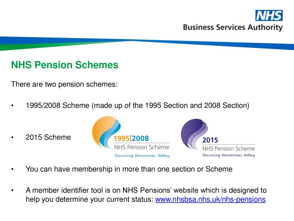 Nhs Pension Scheme Pre Retirement Ppt Download