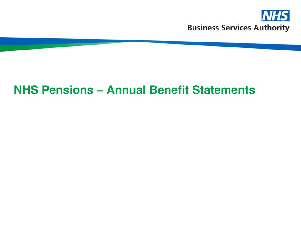 Nhs Pension Scheme Pre Retirement Ppt Download Nhs Pension Scheme Pre Retirement Ppt Download