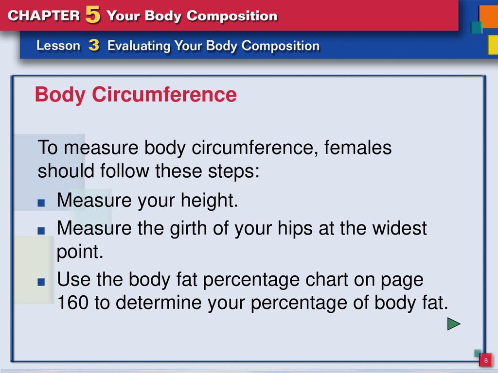 What You Will Do Analyze Methods Of Measuring Body Composition