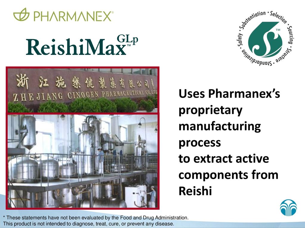 Uses Pharmanex’s proprietary manufacturing process