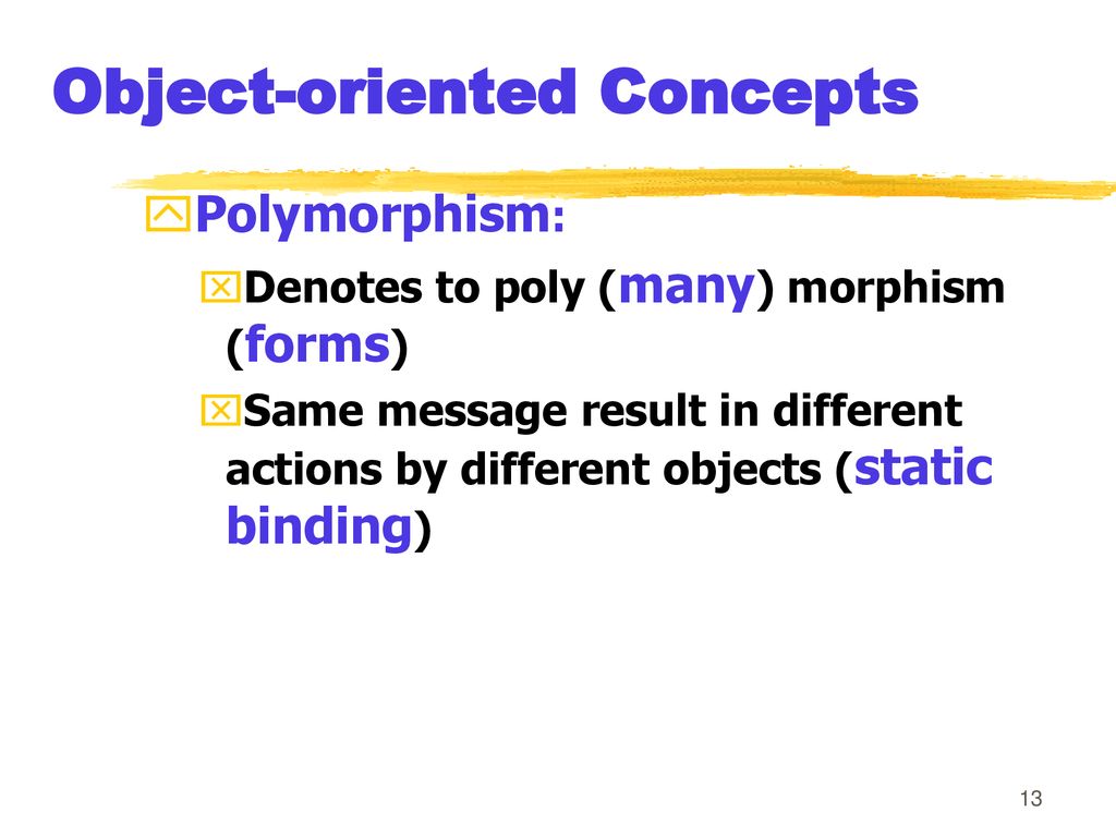 Object oriented software design lecture 7 ppt download