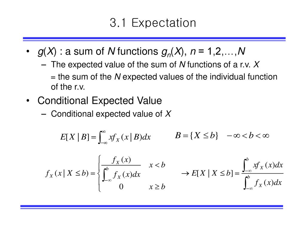 3 1 Expectation Expectation Example Ppt Download