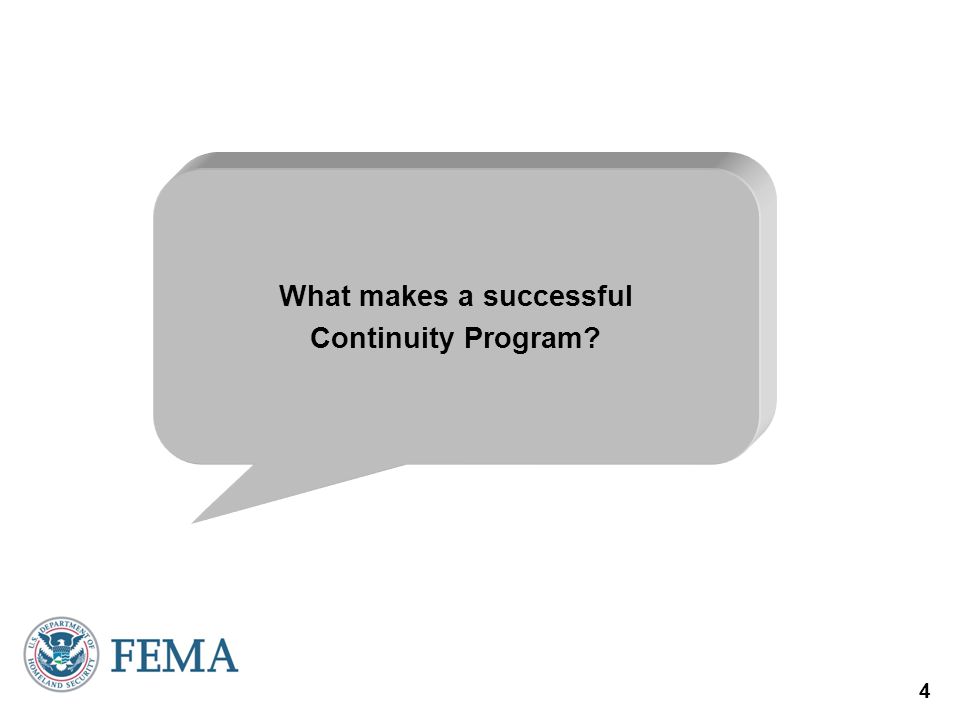 What makes a successful Continuity Program