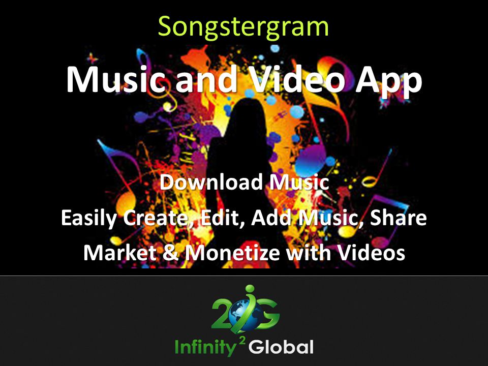 Easily Create, Edit, Add Music, Share Market & Monetize with Videos