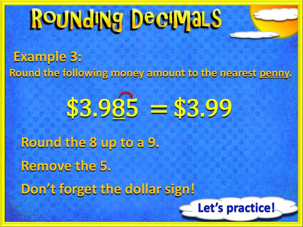 Rounding Off Decimals January 8, ppt download