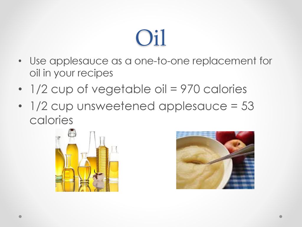 Lower Calorie Food Substitutes Ppt Download
