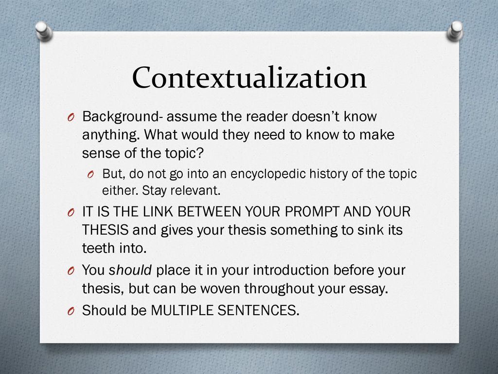 Document-Based Question Essay - ppt download