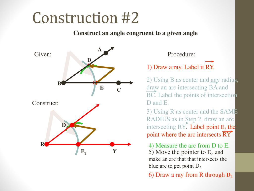 Geometric Construction - Ppt Download