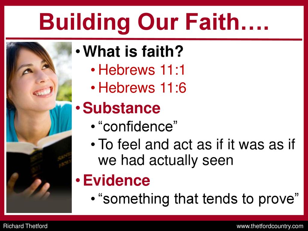 Building Our Faith….. ppt download