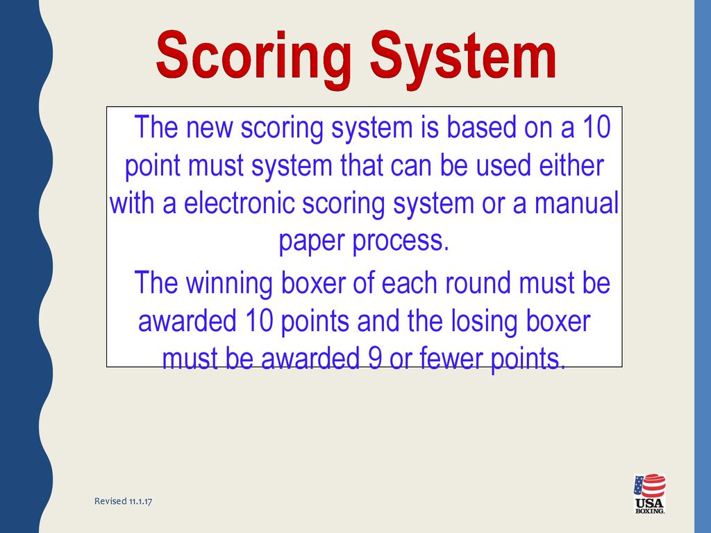 Usa Boxing Officials Certification Clinic Revised Ppt Download